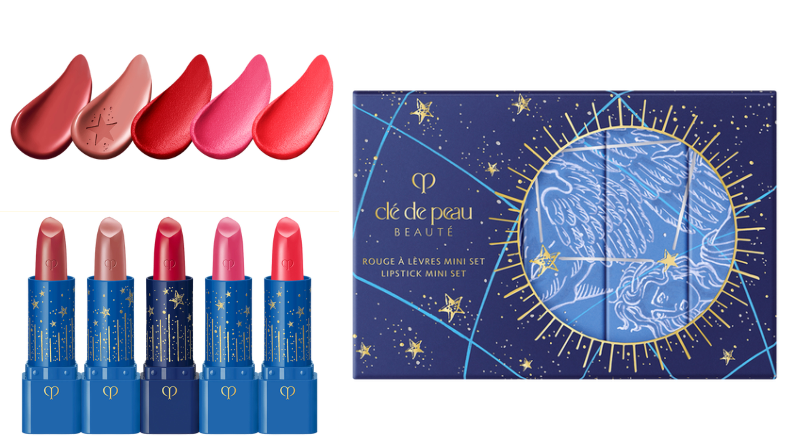 cledebeau 2022 christmas collection lip set